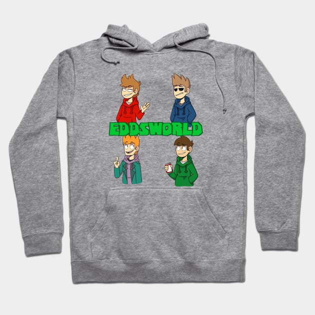 Eddsworld Funny Hoodie by Tracy Daum